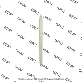Pointed oval object