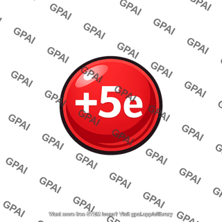 Charged particle positive 5e