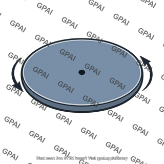 Disk rotating