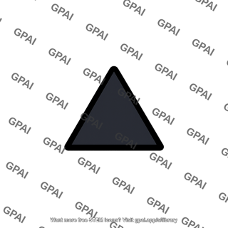 Axis triangle marker