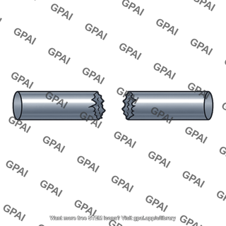 Test cylinder fractured