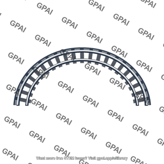 Track half circle