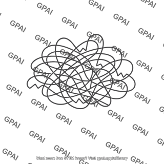 Polymer chain coiled