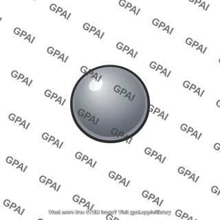 Small uniform solid sphere