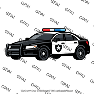Police car grille guard