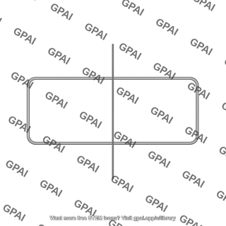 Rectangular wire loop symmetric