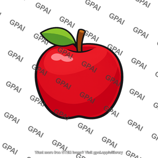 Red apple
