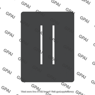 Double slit screen