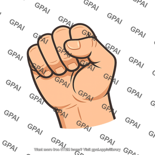 Athlete hand gripping
