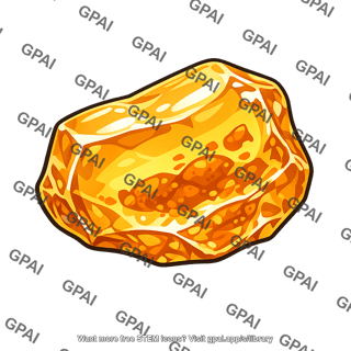 Amber chunk