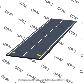 Street top view