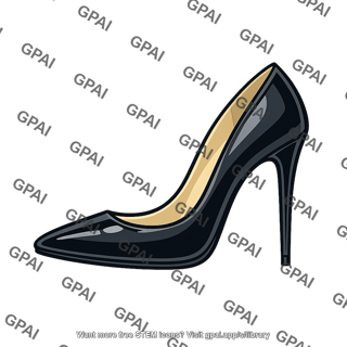 Spike heel