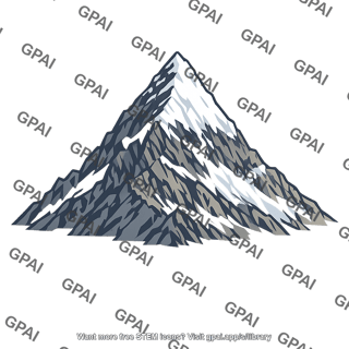 Snow capped mountain
