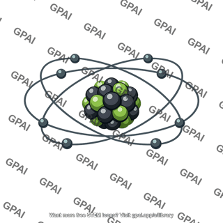 Stylized atom