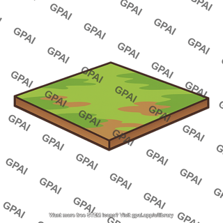 Hectare land plot