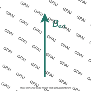 External magnetic field vector