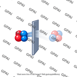 Tunneling alpha particle