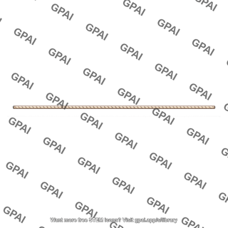 String at zero displacement