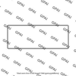 Rectangular wire loop horizontal