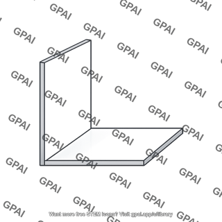 Perpendicular reflecting surfaces