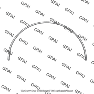 Semicircular arc wire 180 degree