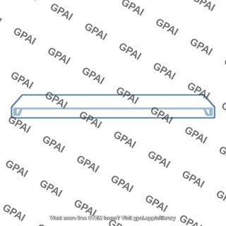 Glass plate side view