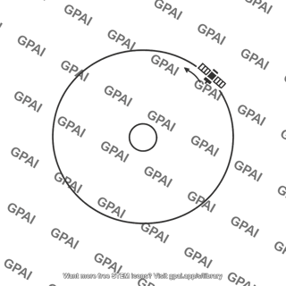 Satellite orbit circular