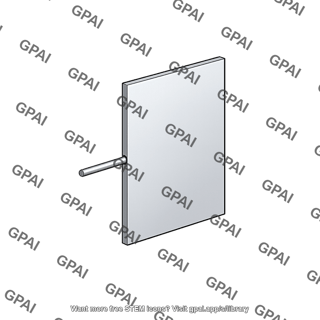 Capacitor plate with lead