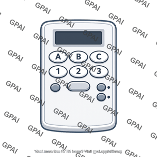 Classroom response clicker