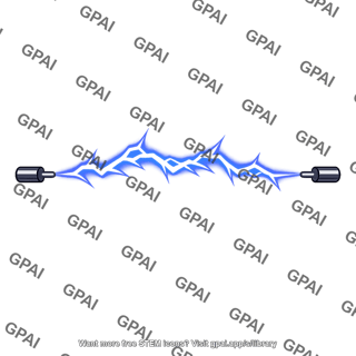Electric spark arc