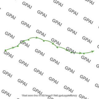 Segmented wavy path