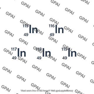 Indium nuclide series