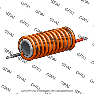 Real solenoid 3d