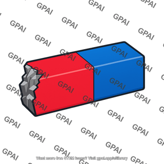 Bar magnet fragment