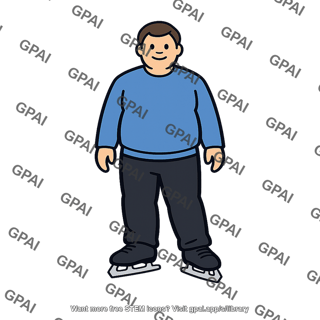 Ice skater fred