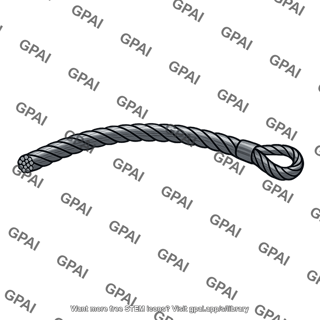 Flexible steel cable