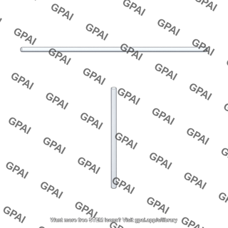 Thin plastic rod