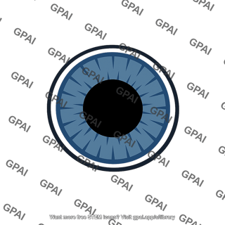 Human eye pupil