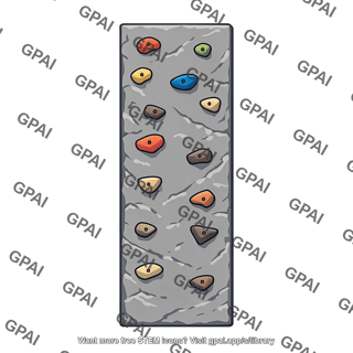 Climbing wall panel