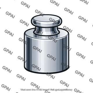 Platinum iridium standard mass