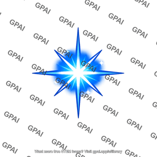 Blue light flash