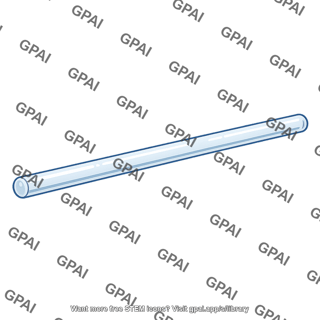 Glass rod
