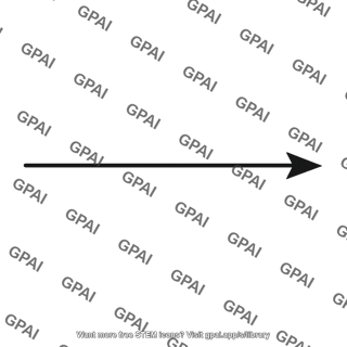 Horizontal displacement arrow