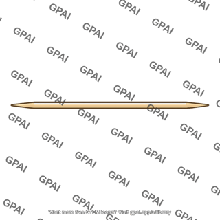 Wood toothpick