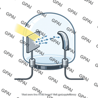 Photoelectric effect setup