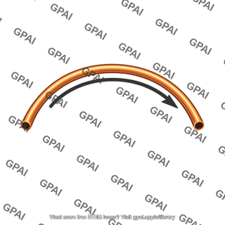 Circular arc wire current carrying