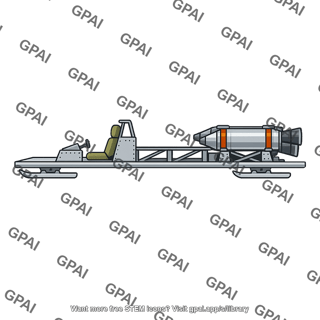 Rocket propelled sled