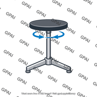 Rotating stool