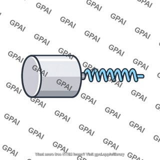 Solid cylinder attached to horizontal spring