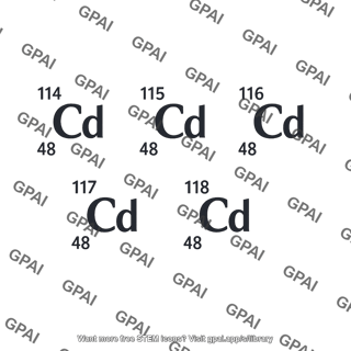 Cadmium nuclide series